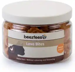 Intratuin Beeztees kattensnack Love Bites 90 g aanbieding