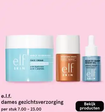 Etos E.l.f. dames gezichtsverzorging aanbieding