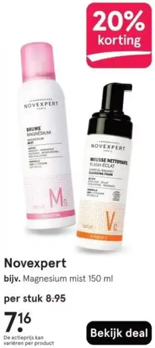 Etos Novexpert aanbieding