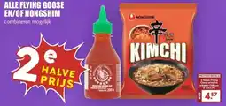 MCD Supermarkt ALLE FLYING GOOSE EN/OF NONGSHIM aanbieding