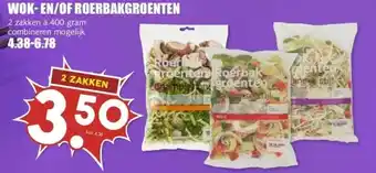 MCD Supermarkt WOK-EN/OF ROERBAKGROENTEN aanbieding