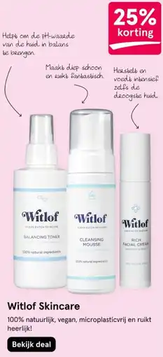 Etos Witlof Skincare aanbieding