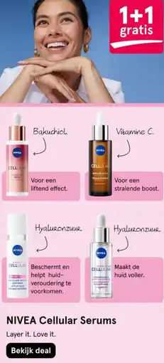 Etos NIVEA Cellular Serums aanbieding