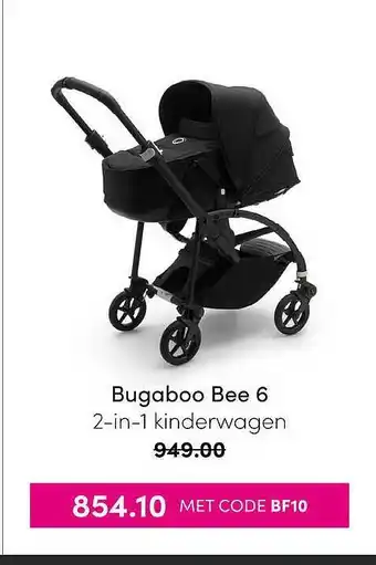 Baby & Tiener Bugaboo Bee 6 2-In-1 Kinderwagen aanbieding