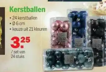 Van Cranenbroek Kerstballen aanbieding