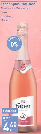 Gall & Gall Faber Sparkling Rosé 75CL Mousserend aanbieding