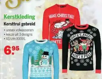 Van Cranenbroek Kerstkleding Kersttrui Gebreid aanbieding