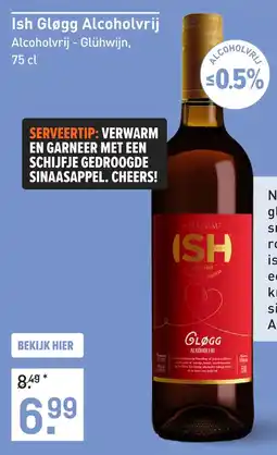 Gall & Gall Ish Gløgg Gluhwein Alcoholvrij 75CL Alcoholvrij aanbieding