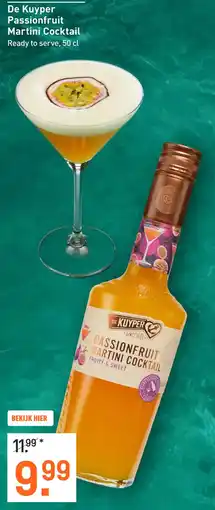 Gall & Gall De Kuyper Passionfruit Martini Cocktail 50CL Overig aanbieding