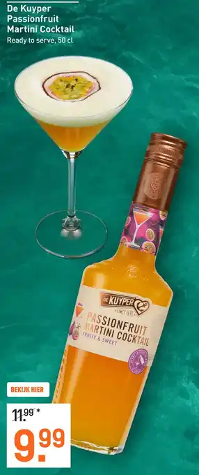 Gall & Gall De Kuyper Passionfruit Martini Cocktail 50CL Overig aanbieding