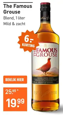 Gall & Gall The Famous Grouse 100CL Whisky aanbieding