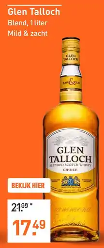 Gall & Gall Glen Talloch 100CL Whisky aanbieding