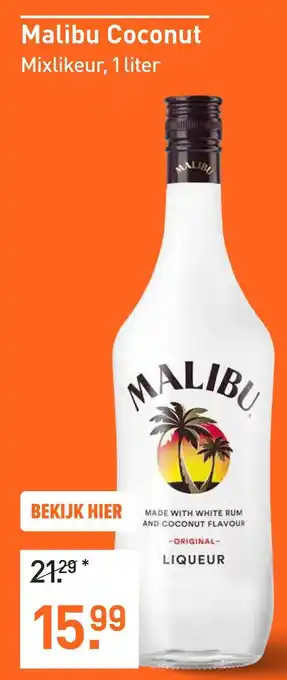 Gall & Gall Malibu Coconut 100CL Mixen aanbieding