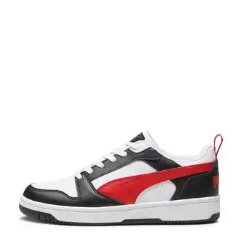 Wehkamp Puma Rebound v6 Low V6 Low sneakers wit/rood/zwart aanbieding