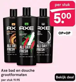 Etos Axe bad en douche grootformaten aanbieding