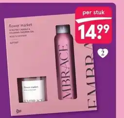 Etos Embrace Flower Market geschenkset aanbieding