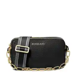 Wehkamp Michael Kors leren crossbody tas Jet Set Small zwart aanbieding