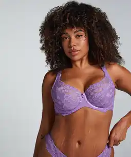 Hunkemoller Hunkemöller Niet-voorgevormde beugel bh Daisy Paars aanbieding