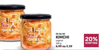 Ekoplaza Oh Na Mi KIMCHI aanbieding