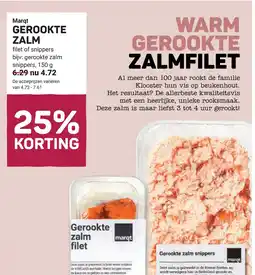 Ekoplaza Marqt GEROOKTE ZALM aanbieding