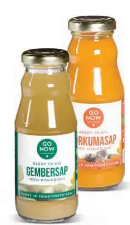 Ekoplaza Go Now GEMBER-OF KURKUMASAP llo varianton aanbieding