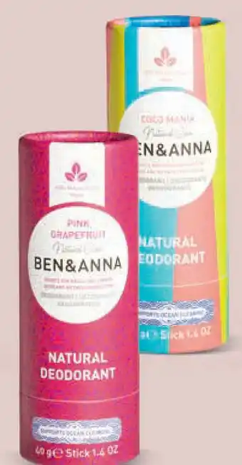 Ekoplaza Ben & Anna DEOSTICKS aanbieding