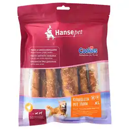 Zooplus 2x450g Hansepet Kauwrollen met Kipfilet xl Hondensnacks aanbieding