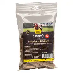 Zooplus Voordeelpakket: 3x200g Caniland Crackies herten hondensnacks aanbieding