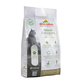 Zooplus 50% korting! Almo Nature Cat Litter Soft Texture - Cat Litter Kattenbakvulling - 2,27 kg aanbieding