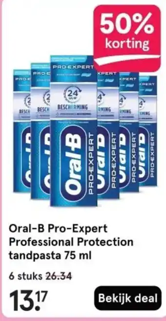 Etos Oral-B Pro-Expert Professional Protection tandpasta aanbieding