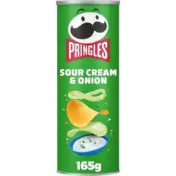 Jumbo Pringles Sour Cream & Onion Chips 165 g aanbieding