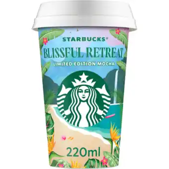 Jumbo Starbucks Blissful Retreat Chilled Coffee Limited Edition Mocha 220 ml aanbieding