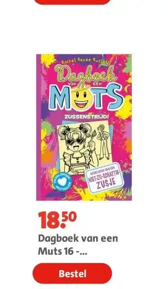 Bruna Dagboek van een Muts 16 - Zussenstrijd! aanbieding