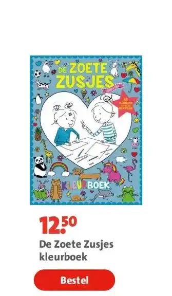 Bruna De Zoete Zusjes kleurboek aanbieding