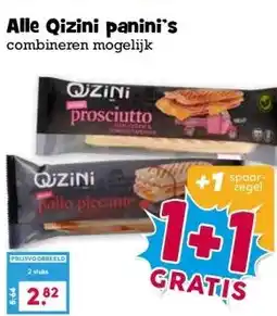 Boon`s Markt Alle Qizini panini's aanbieding