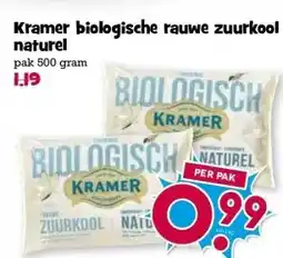 Boon`s Markt Kramer biologische rauwe zuurkool aanbieding