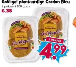 Boon`s Markt GoVega! plantaardige Cordon Bleu aanbieding