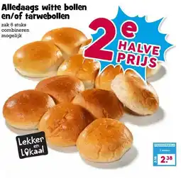 Boon`s Markt Alledaags witte bollen en/of tarwebollen aanbieding