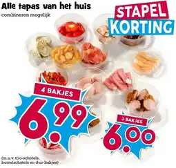 Boon`s Markt Alle tapas van het huis aanbieding