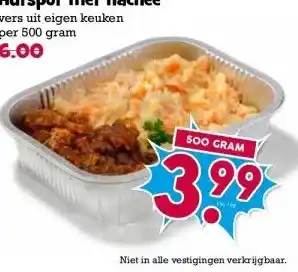 Boon`s Markt Hutspot met hachee aanbieding