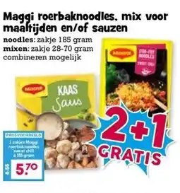 Boon`s Markt Maggi roerbaknoodles, mix voor maaltijden en/of sauzen aanbieding