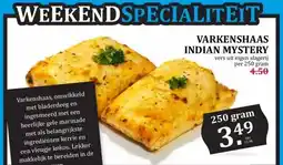 Boon`s Markt VARKENSHAAS INDIAN MYSTERY aanbieding