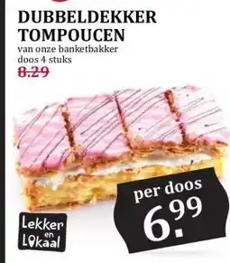 Boon`s Markt DUBBELDEKKER TOMPOUCEN aanbieding