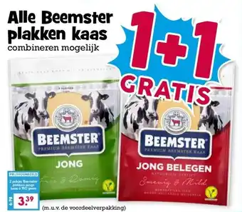 Boon`s Markt Alle Beemster plakken kaas aanbieding