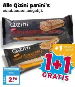 Boon`s Markt Alle Qizini panini's combineren mogelijk aanbieding