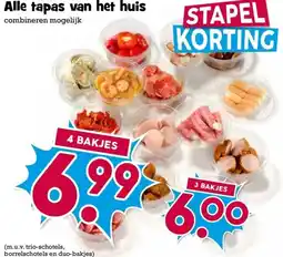 Boon`s Markt Alle tapas van het huis aanbieding