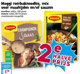 Boon`s Markt roerbaknoodles, mix voor maaltijden en/of sauzen aanbieding