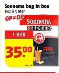 Poiesz Sonnema Bag In Box 3 liter aanbieding