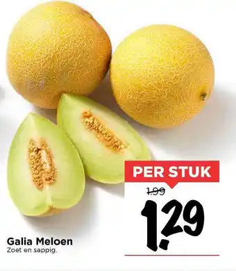 Vomar Voordeelmarkt Galia Meloen aanbieding