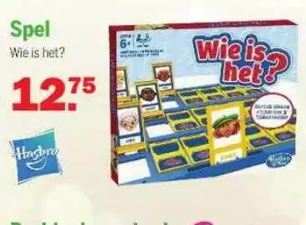 Van Cranenbroek Hasbro Spel Wie Is Het? aanbieding